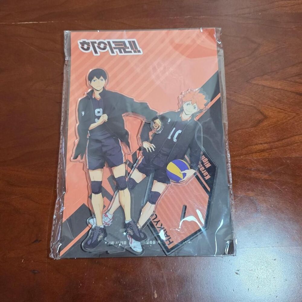 Haikyuu!! acrylic standee with Shoyo Hinata and Tobio Kageyama